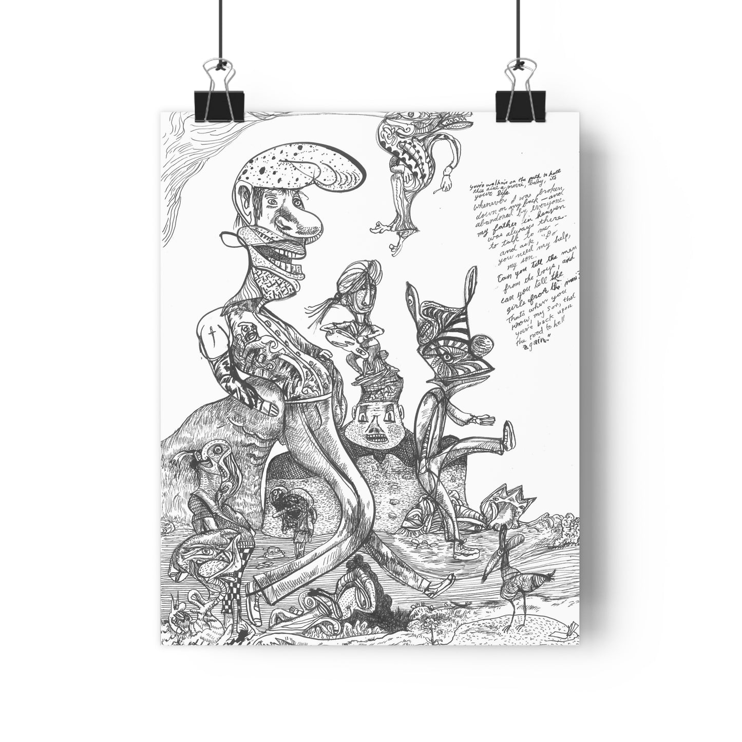 On the Warpath - Giclée Art Print