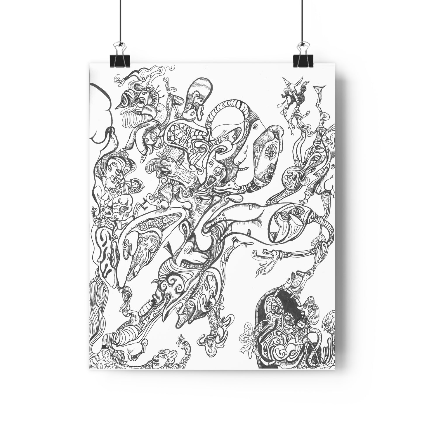 Blowing in the Wind - Giclée Art Print