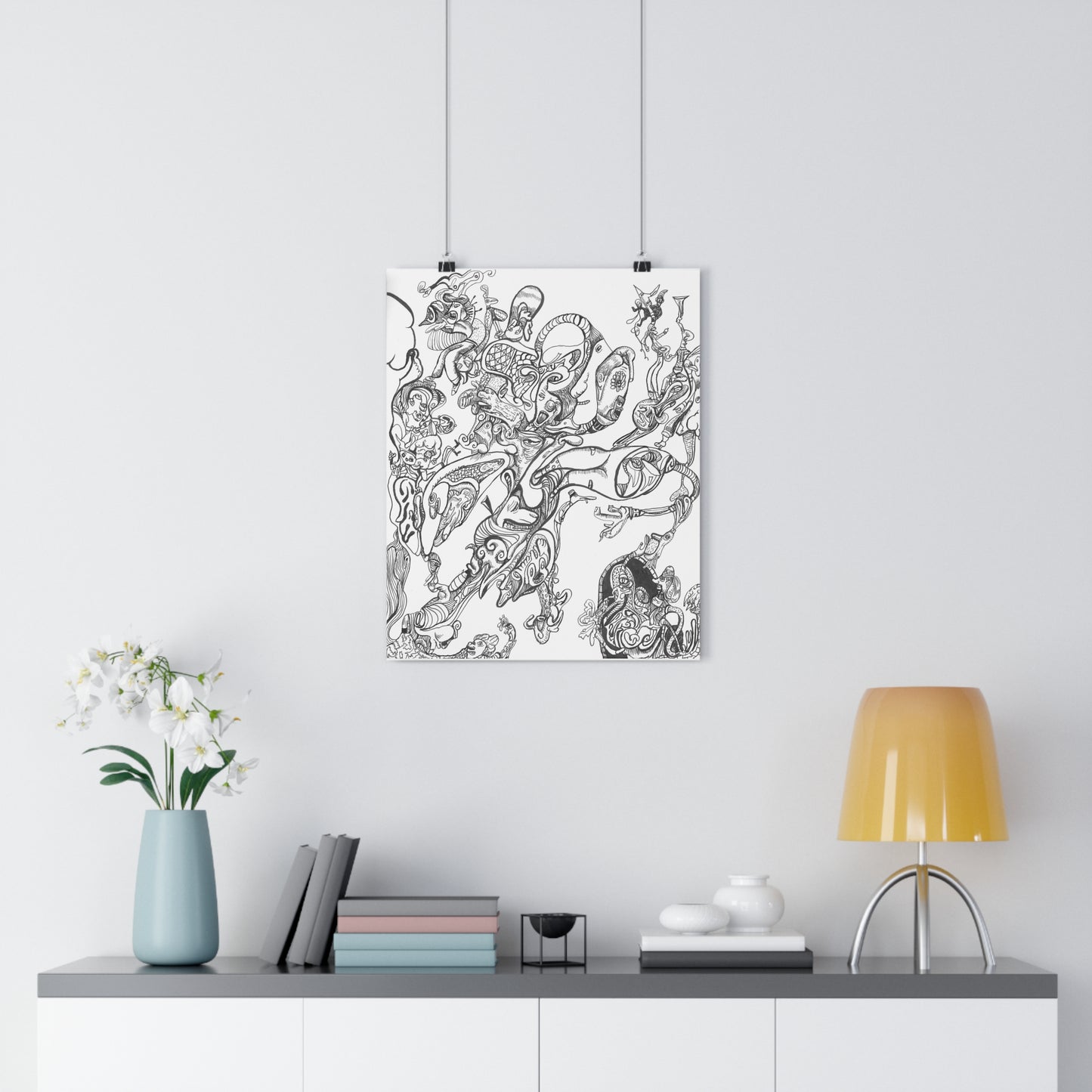 Blowing in the Wind - Giclée Art Print