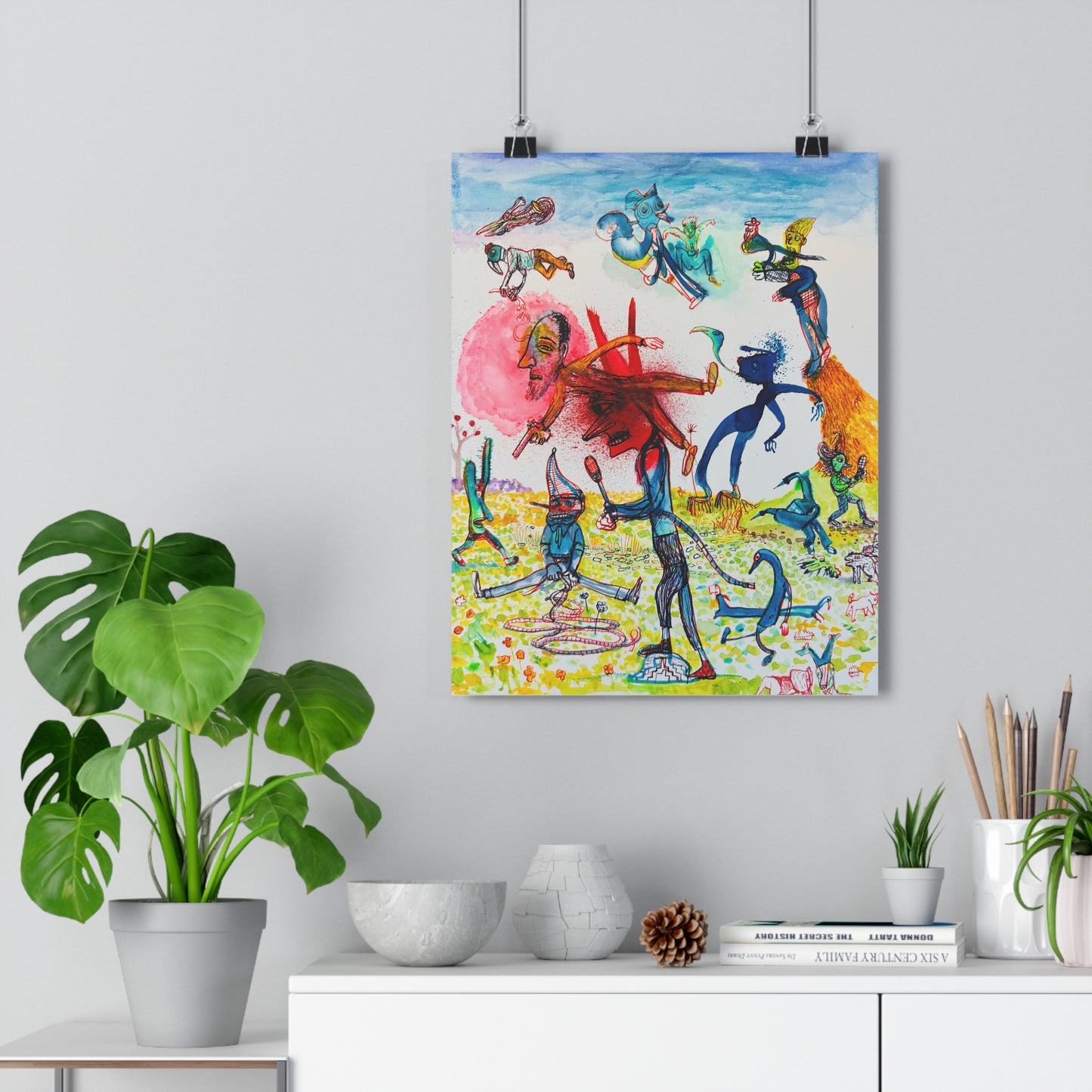 Mid-Air Collision - Giclée Art Print