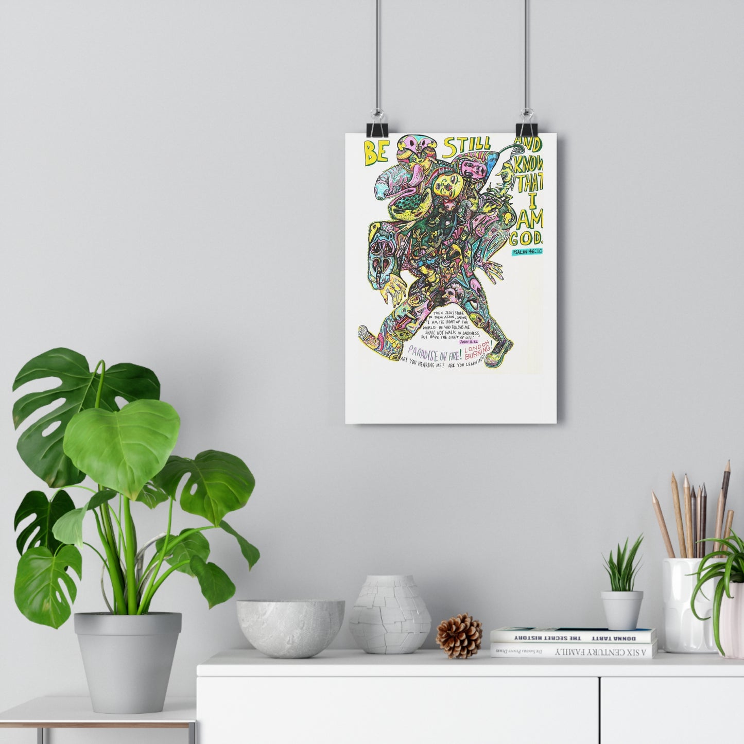 Psalm 46:10 - Giclee Print