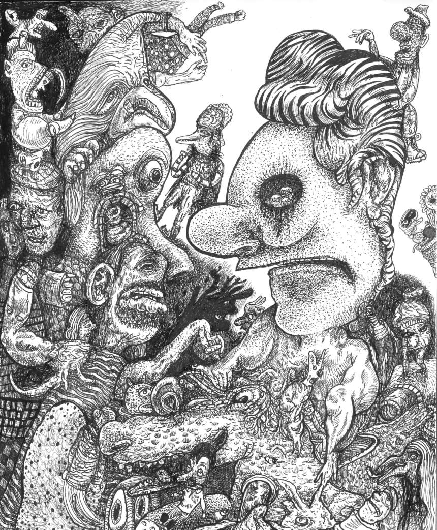 Alien Warlord - Giclée Art Print